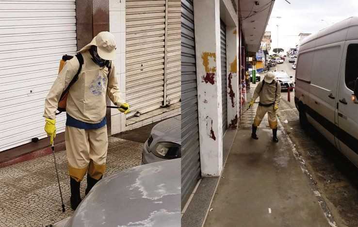 Camacã: Prefeitura realiza operação de higienização nas ruas
